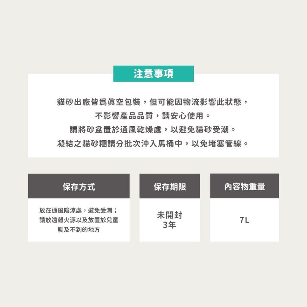 陪心寵糧 nu4PET 豆砂包 超凝結條型豆腐砂 7L-細節圖9