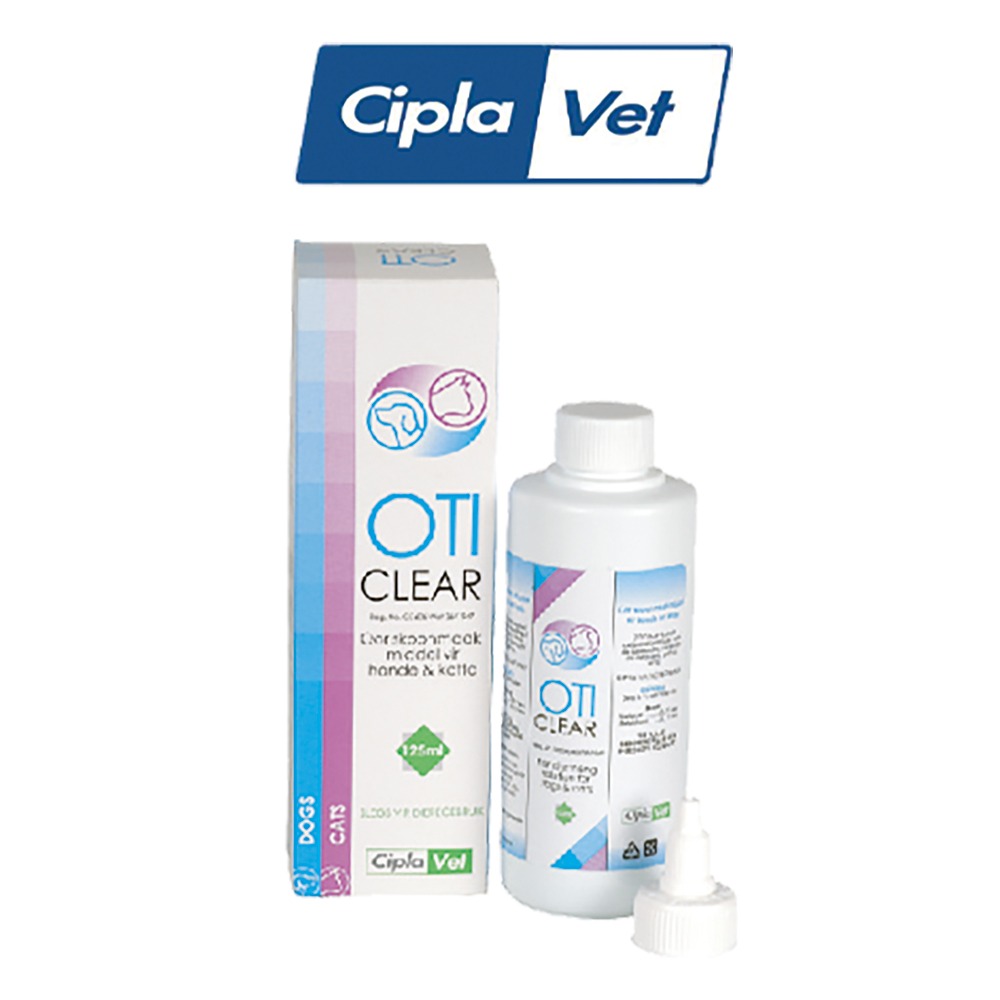 耳易淨 OTI CLEAR 寵物 犬貓用 潔耳液 125ml (耳朵清潔 減輕異味 貓狗適用 日常保養 耳垢)-細節圖2