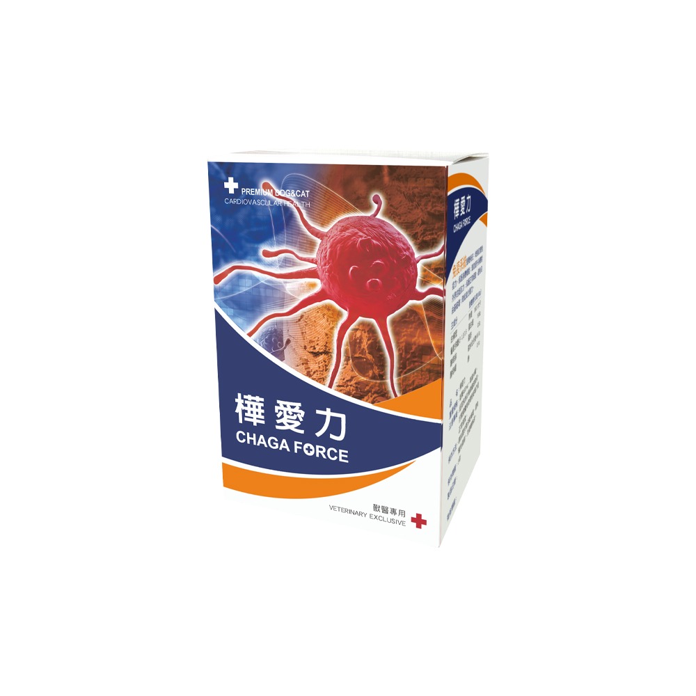 寵物專用 樺愛力 CHAGA FORCE 犬貓 30/60錠 (貓狗 營養補充 照護)-細節圖2