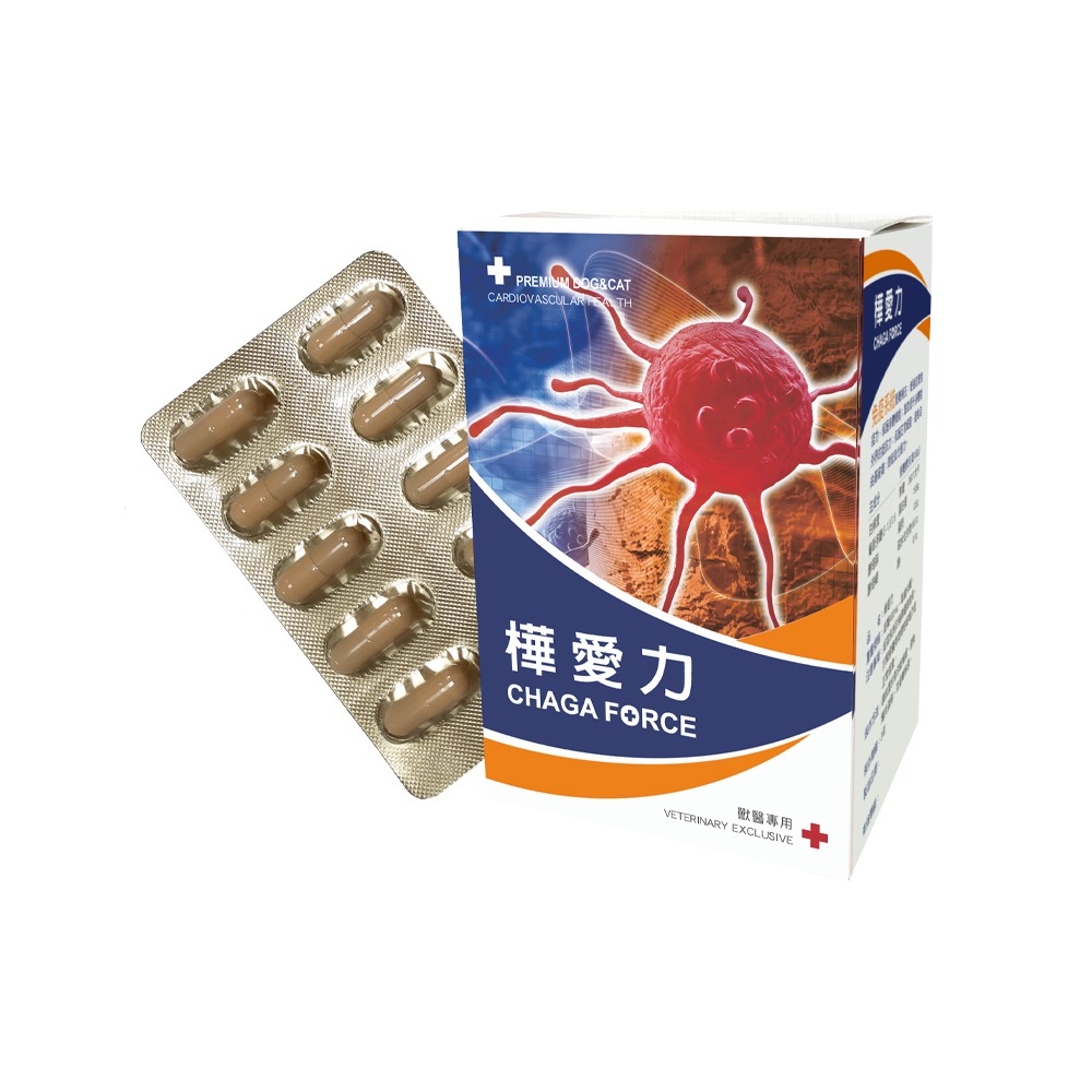 寵物專用 樺愛力 CHAGA FORCE 犬貓 30/60錠 (貓狗 營養補充 照護)-細節圖3