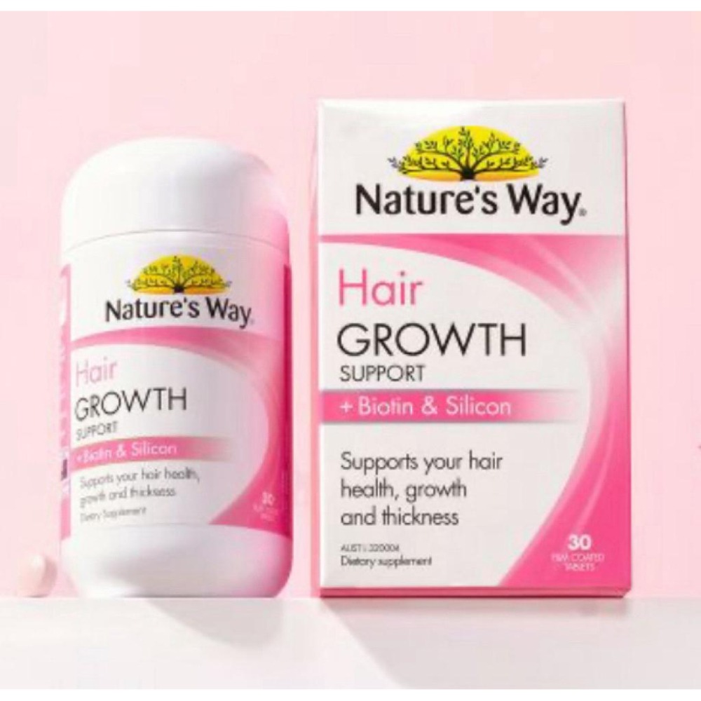 （🐨澳貨紐物）澳洲 Nature＇s Way - 頭髮 + 生物素和矽 *30-細節圖5