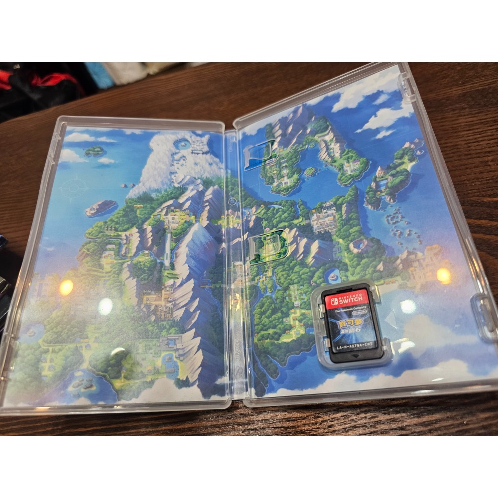Switch 二手遊戲 寶可夢 晶燦鑽石-細節圖2