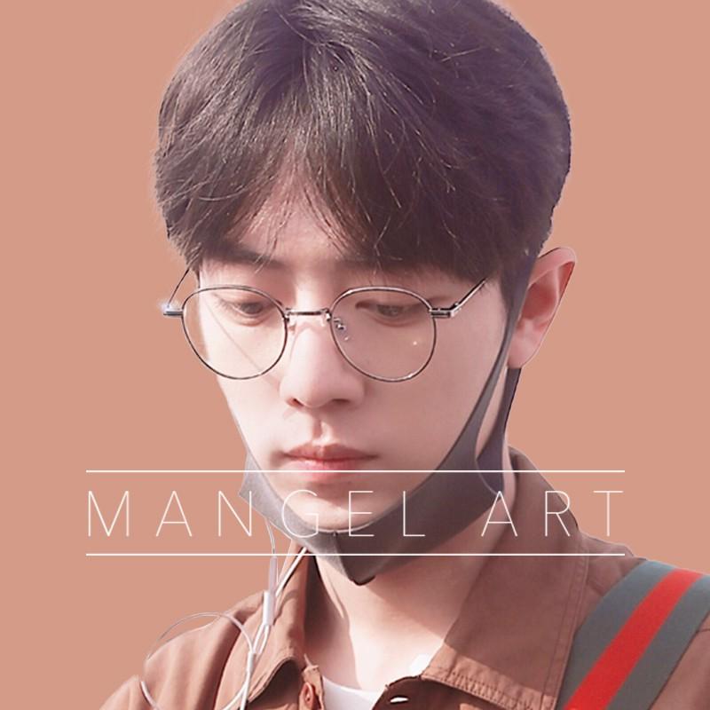 [mangel art] 韓版復古金屬圓框橢圓框造型眼鏡潮流行鏡框復古著眼鏡氣質學院瘋格日系日本韓國風文青-細節圖3