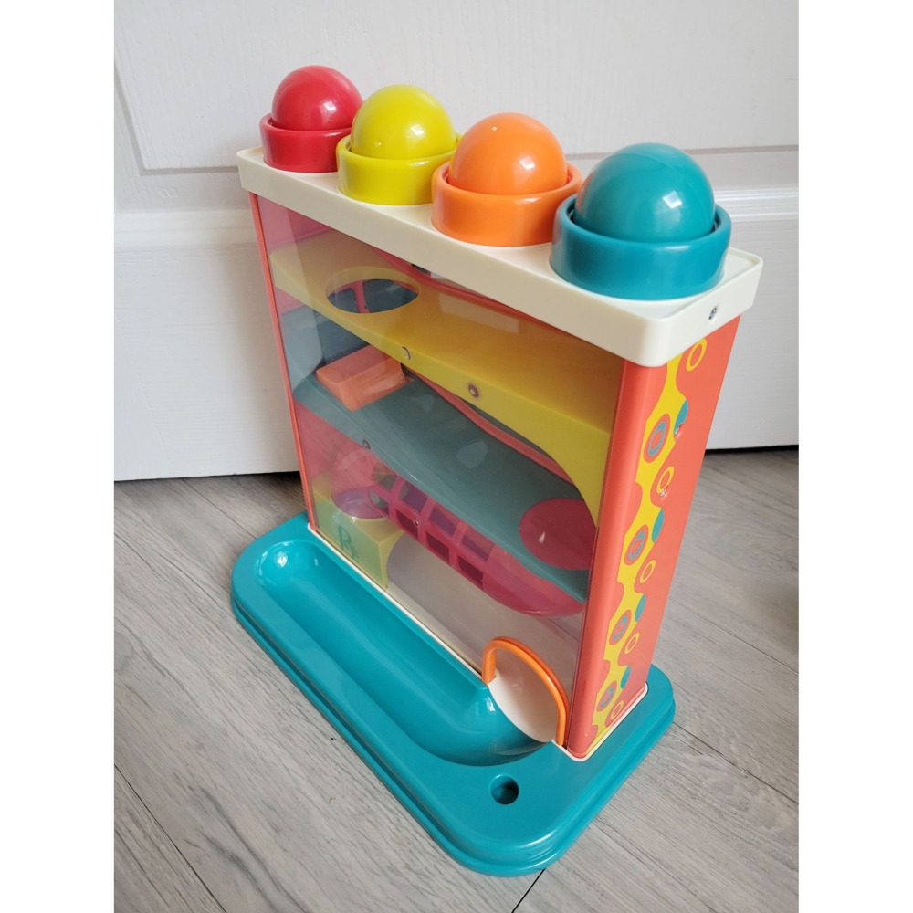🎀MT玩具出租🎀 B.Toys 哇哈槌槌球(塗鴉版) 台中玩具出租-細節圖2