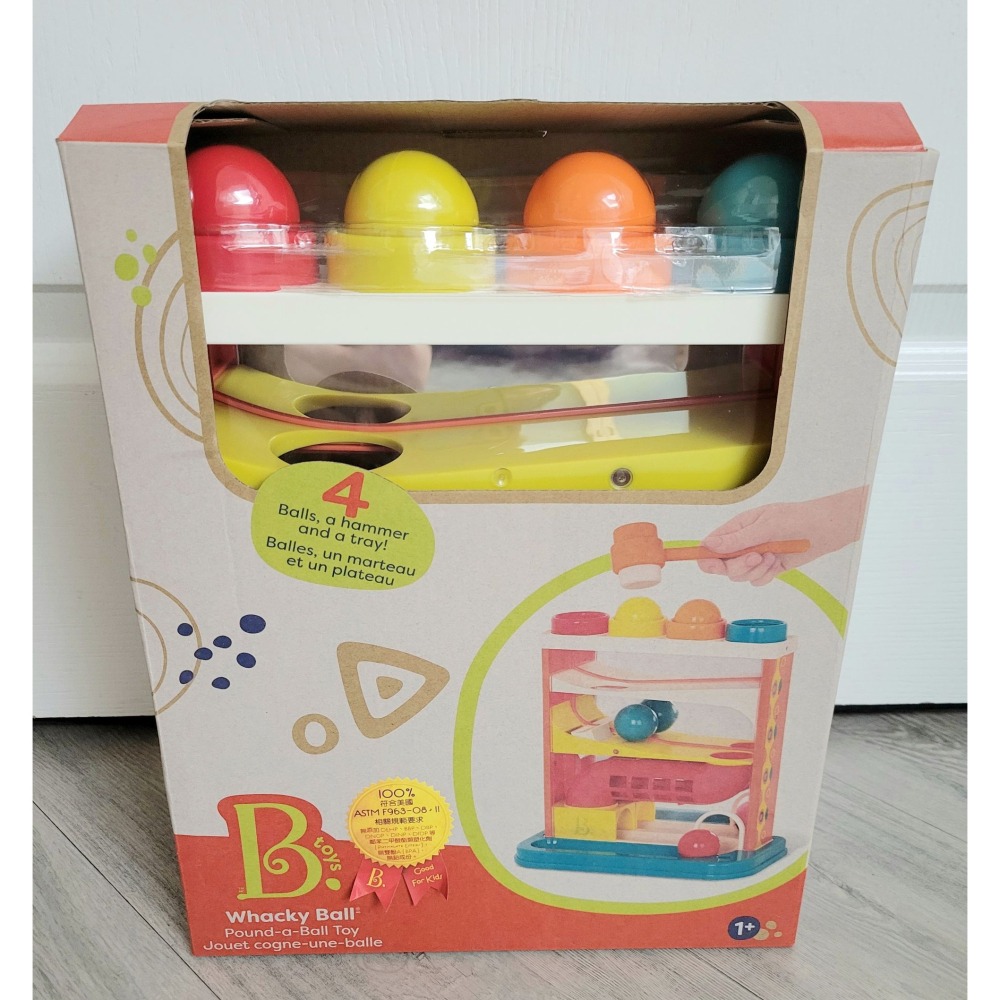 🎀MT玩具出租🎀 B.Toys 哇哈槌槌球(塗鴉版) 台中玩具出租-細節圖6
