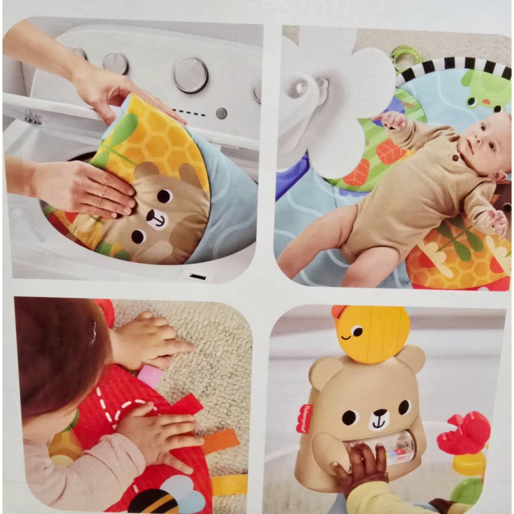 🎀MT玩具出租🎀 美國 Fisher-Price 費雪三合一健身器 健力架 台中玩具出租-細節圖9
