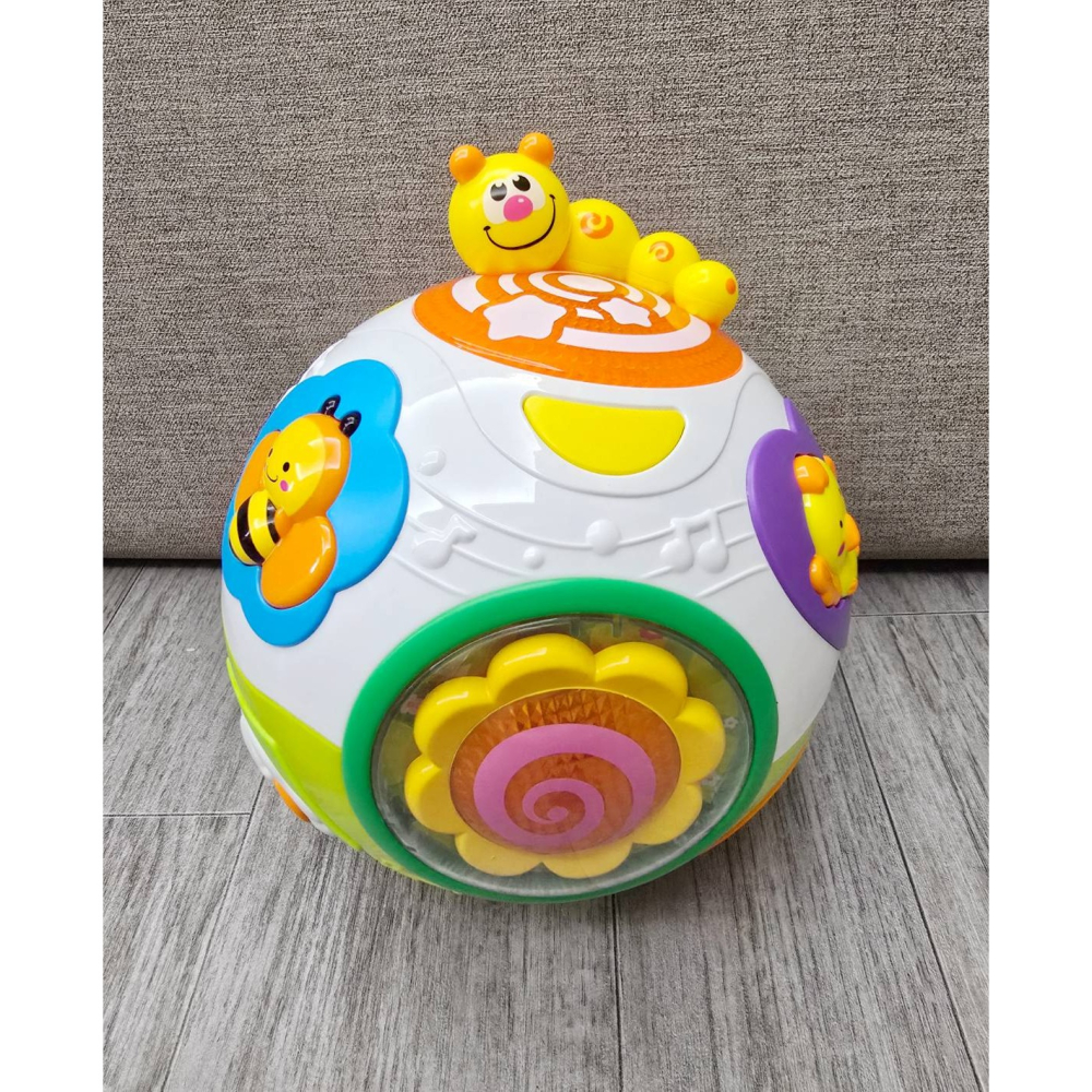 🎀MT玩具出租🎀 匯樂運動轉轉球 (6個月) 適合練爬時期 寶寶玩具 台中玩具出租-細節圖3