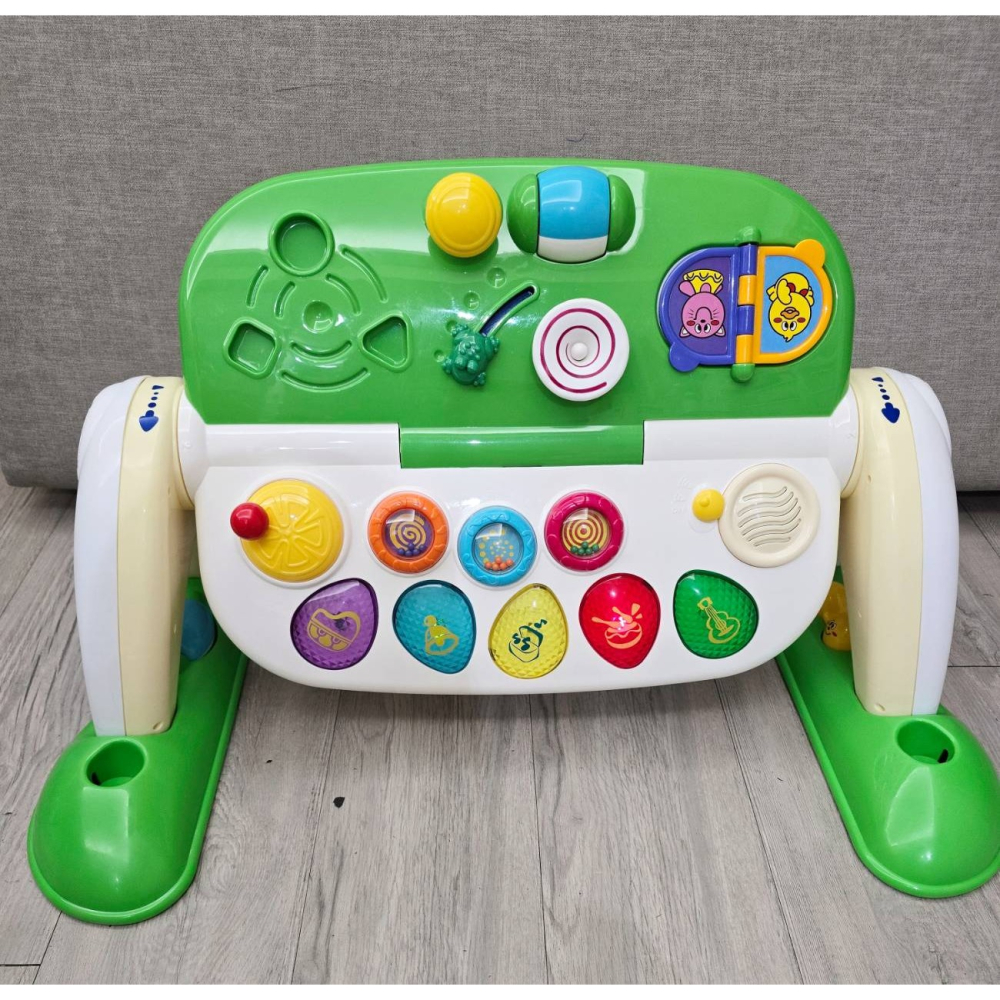 🎀MT玩具出租-勿下單🎀 chicco 多功能音樂健力架 (適用3m~2歲) 三合一多功能玩具架 遊戲盤-細節圖2