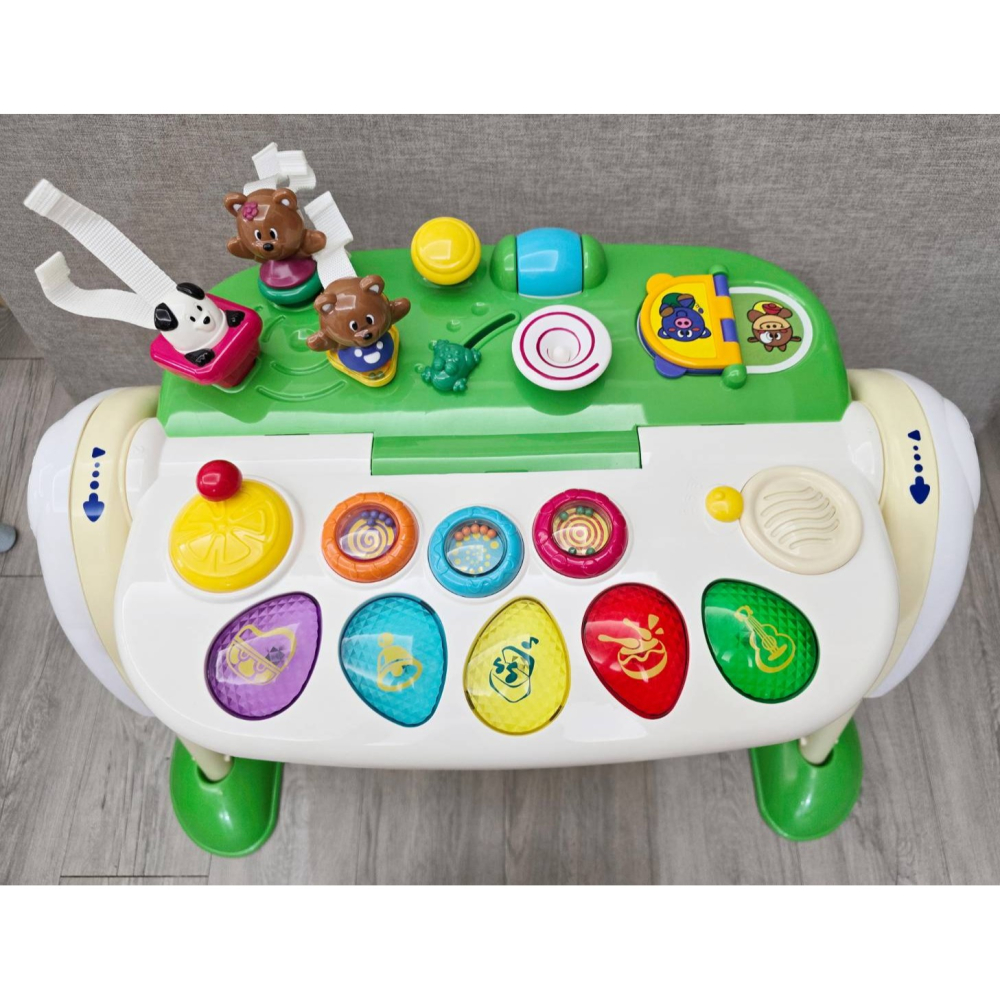🎀MT玩具出租-勿下單🎀 chicco 多功能音樂健力架 (適用3m~2歲) 三合一多功能玩具架 遊戲盤-細節圖3