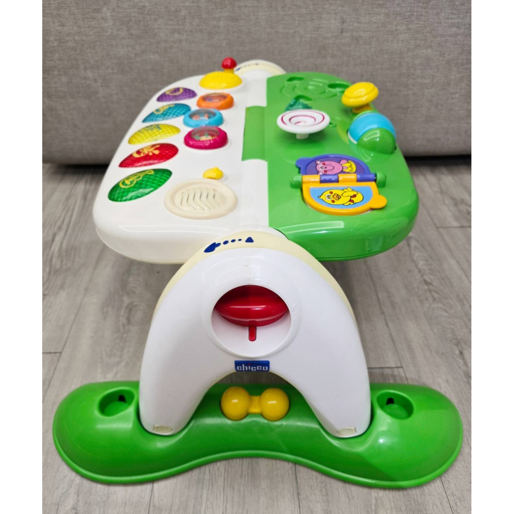 🎀MT玩具出租-勿下單🎀 chicco 多功能音樂健力架 (適用3m~2歲) 三合一多功能玩具架 遊戲盤-細節圖8