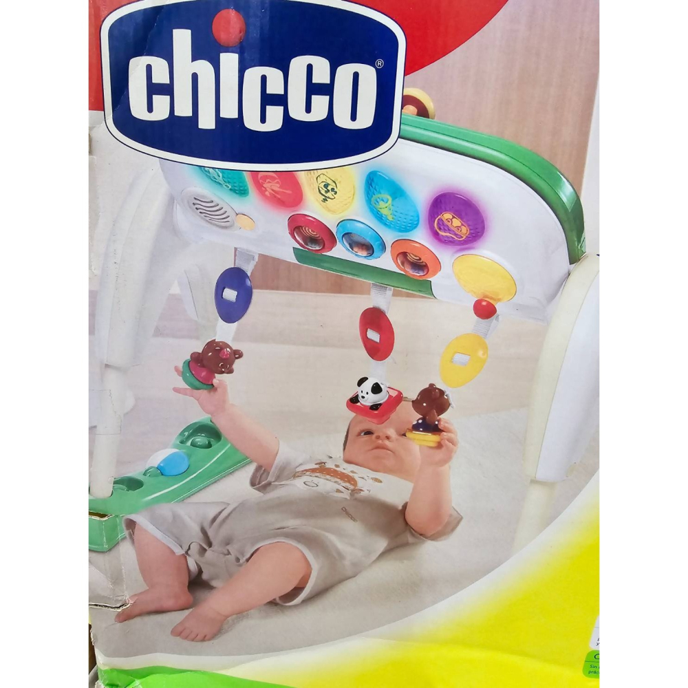🎀MT玩具出租-勿下單🎀 chicco 多功能音樂健力架 (適用3m~2歲) 三合一多功能玩具架 遊戲盤-細節圖9
