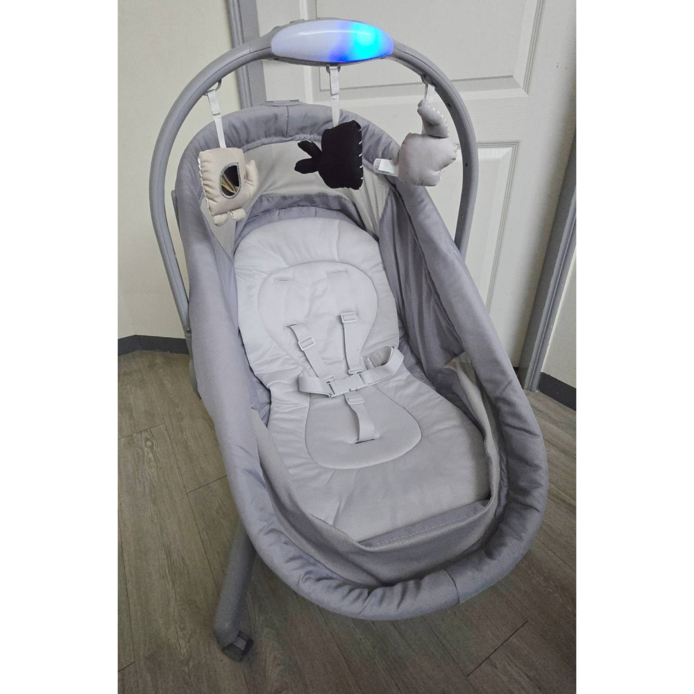 🎀MT玩具出租-勿下單🎀【chicco】Baby Hug4合1餐椅嬰兒安撫床 安撫躺椅  床邊床 嬰兒搖椅出租-細節圖6