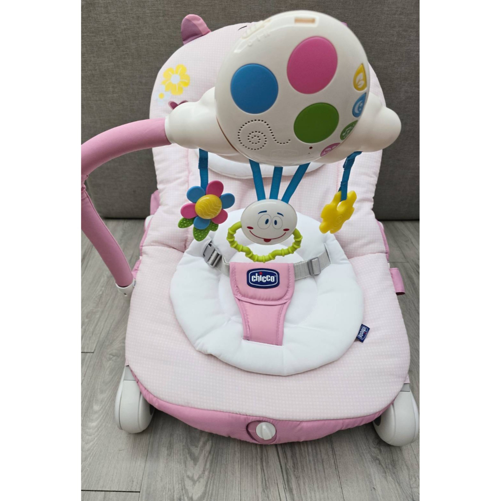 🎀MT玩具出租-勿下單🎀【chicco】安撫搖椅探險版-粉紅喵 安撫躺椅 震躺椅 嬰兒 嬰兒搖椅出租 台中安撫椅出-細節圖8