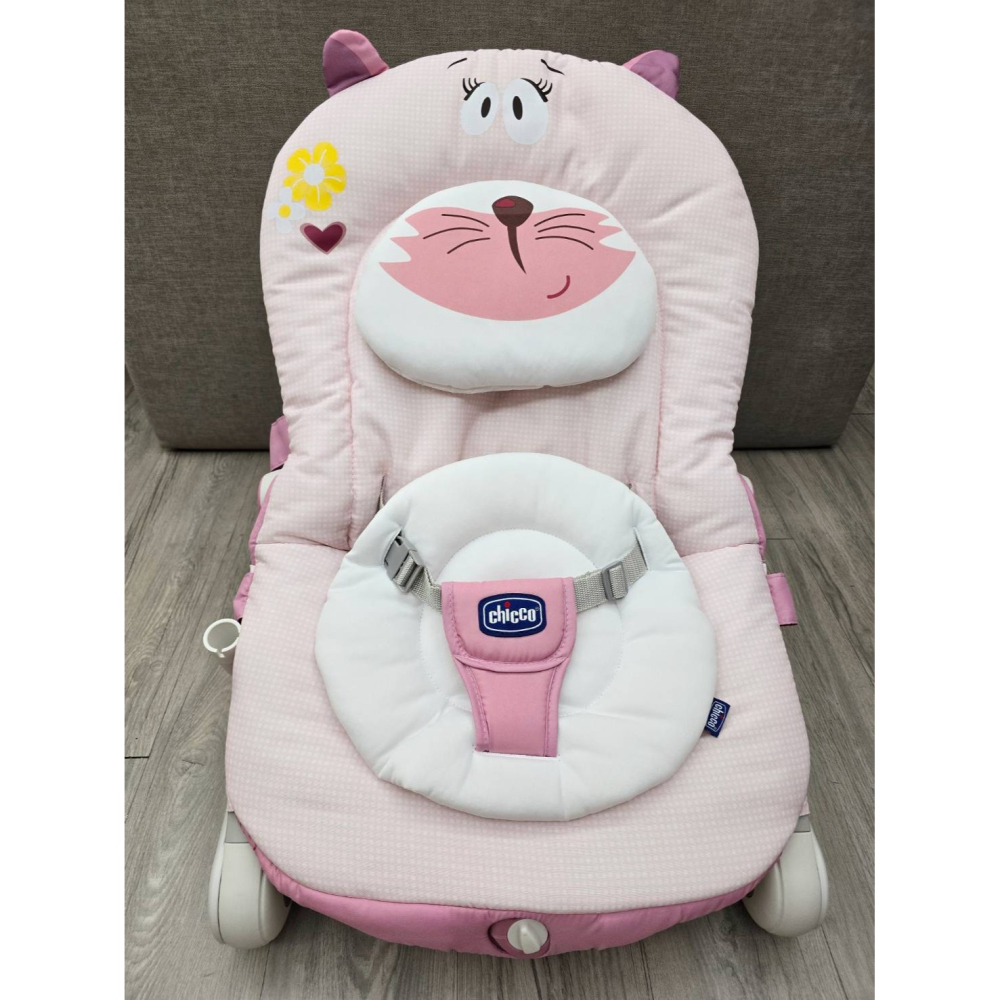 🎀MT玩具出租-勿下單🎀【chicco】安撫搖椅探險版-粉紅喵 安撫躺椅 震躺椅 嬰兒 嬰兒搖椅出租 台中安撫椅出-細節圖10