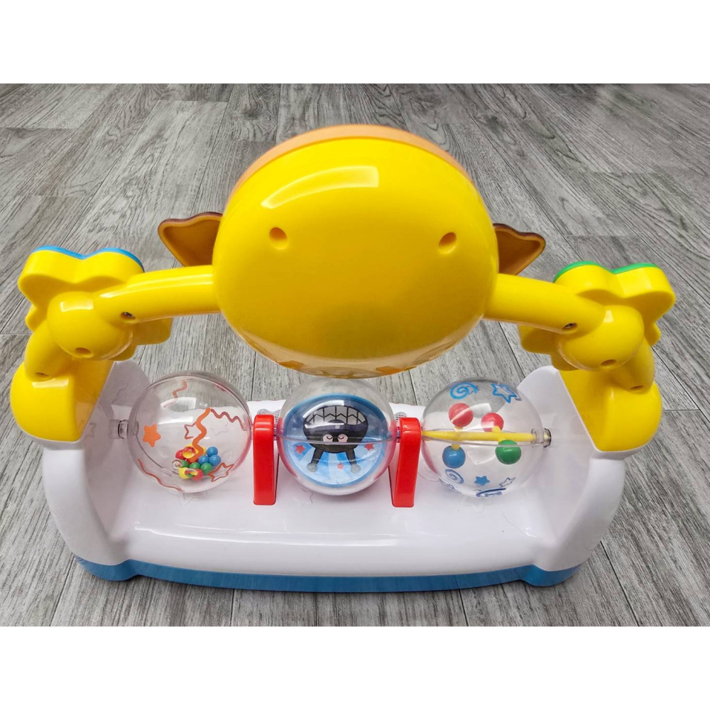 🎀MT玩具出租🎀 麵包超人 聲光轉轉球 專注力提升！智育語音互動玩具 寶寶玩具 台中玩具出租 五感-細節圖3