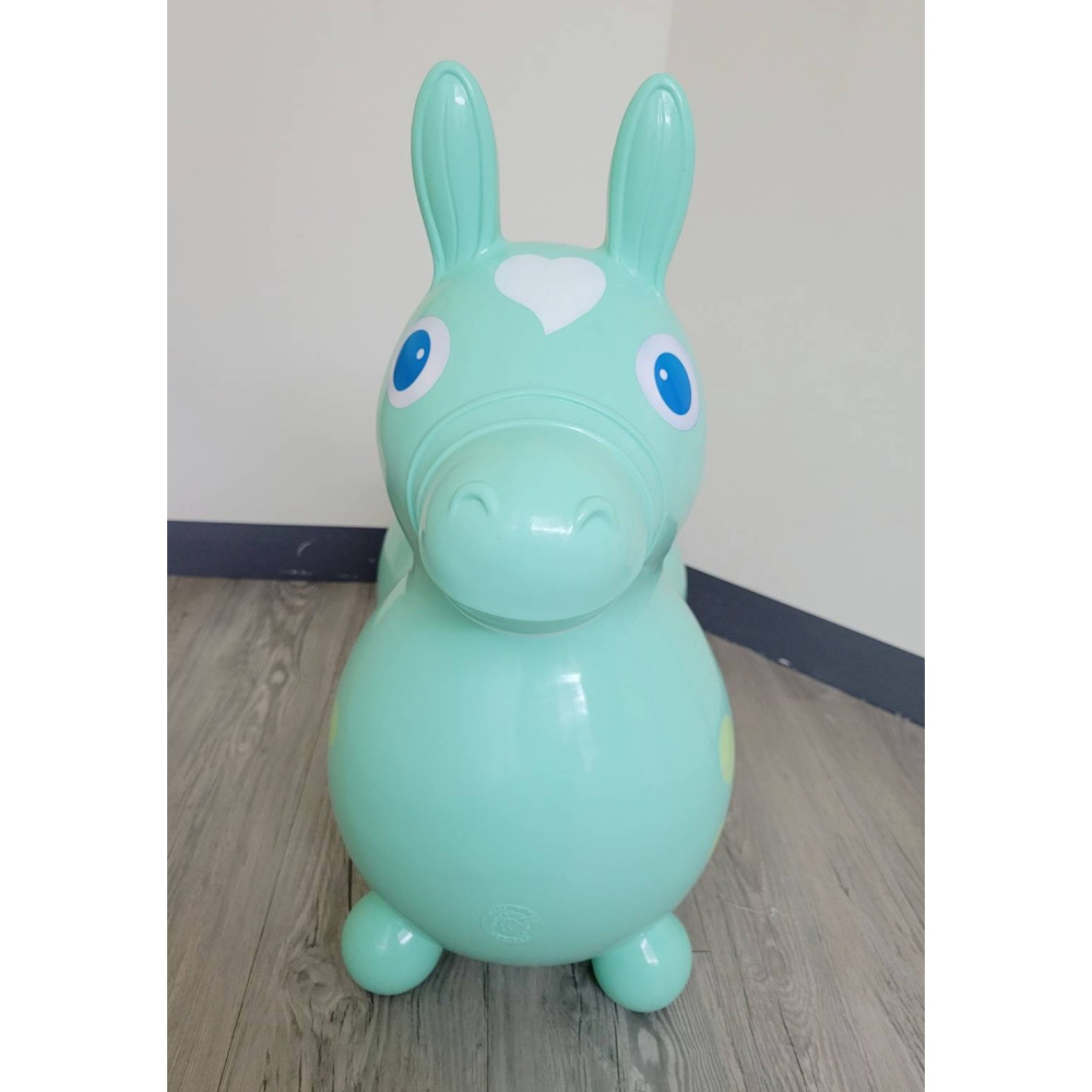 🎀MT玩具出租🎀 RODY 跳跳馬 義大利 粉綠色 台中玩具出租-細節圖2