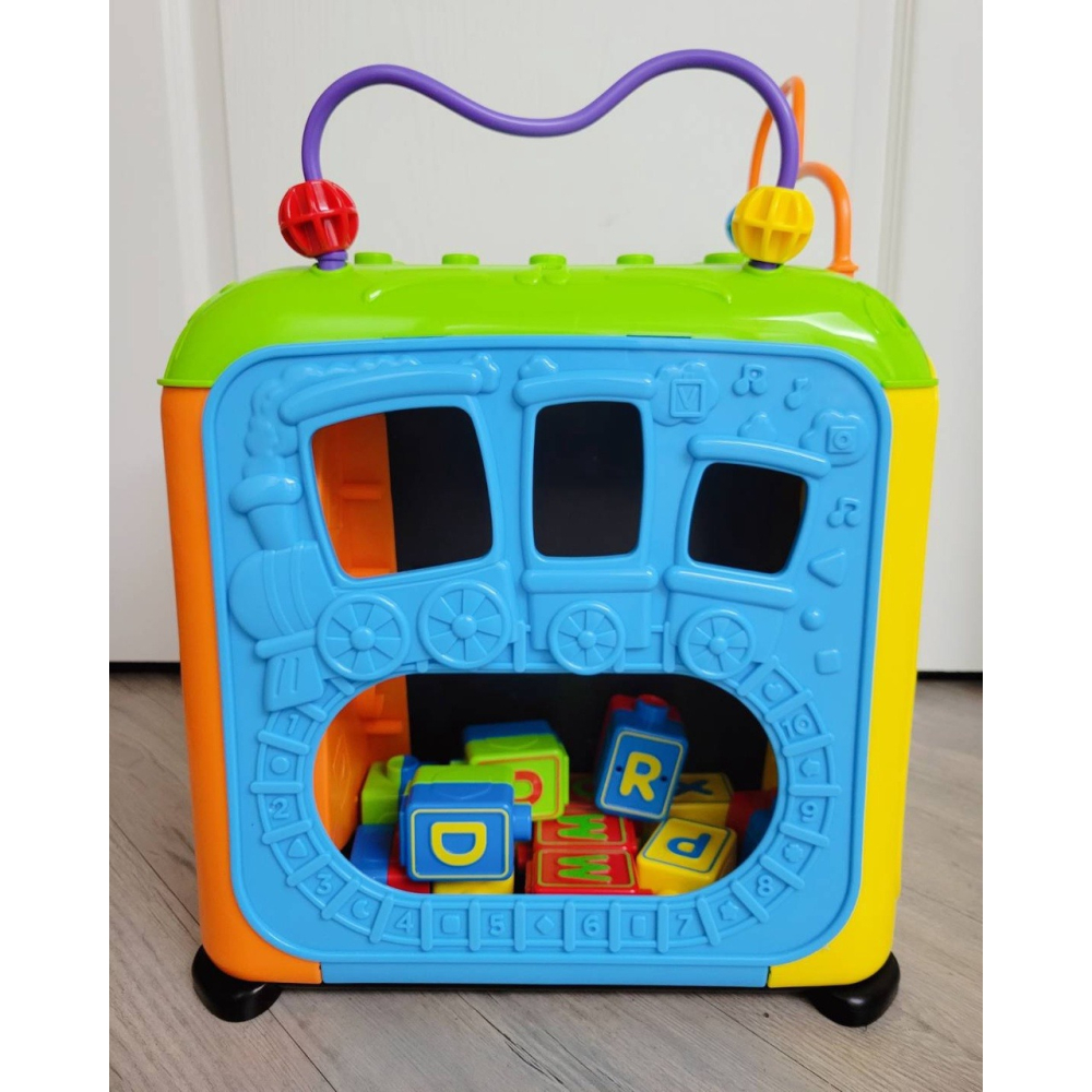 🎀MT玩具出租-勿下單🎀Vtech 5合1字母LED感應式積木寶盒 玩具出租 台中玩具出租-細節圖6