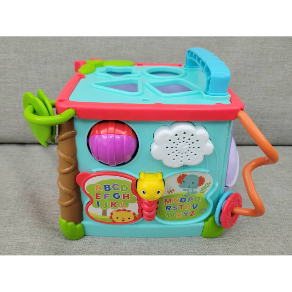 🎀MT玩具出租🎀Fisher-Price 費雪 可愛動物積木盒 玩具出租-細節圖2