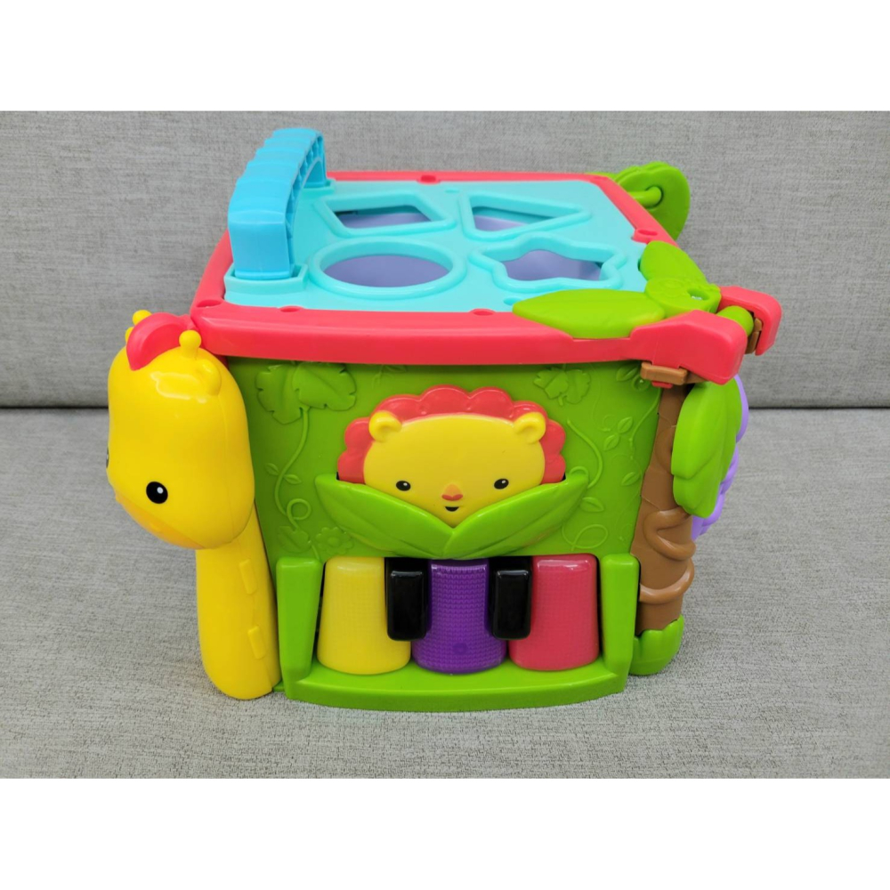 🎀MT玩具出租🎀Fisher-Price 費雪 可愛動物積木盒 玩具出租-細節圖4