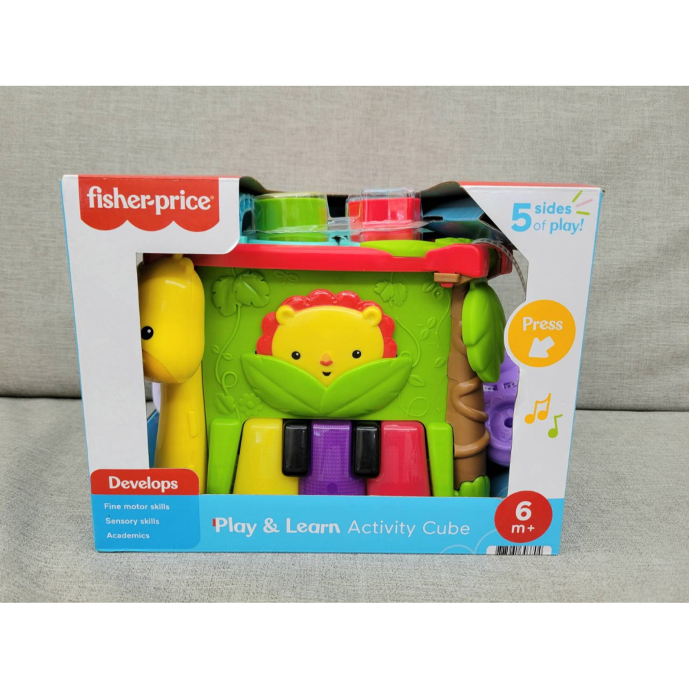 🎀MT玩具出租🎀Fisher-Price 費雪 可愛動物積木盒 玩具出租-細節圖7