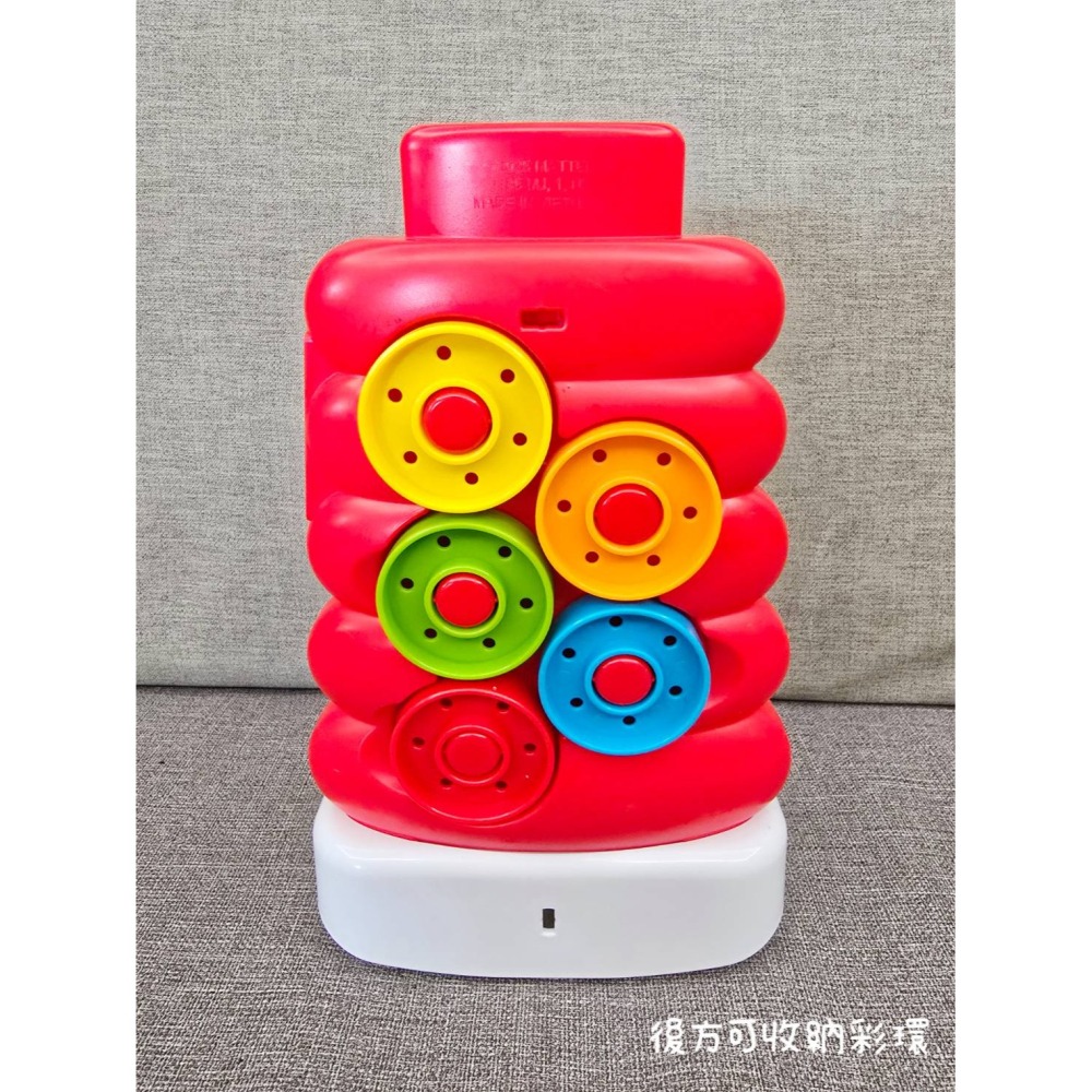🎀MT玩具出租🎀費雪環保滾動彩環迷宮塔  台中玩具出租-細節圖3