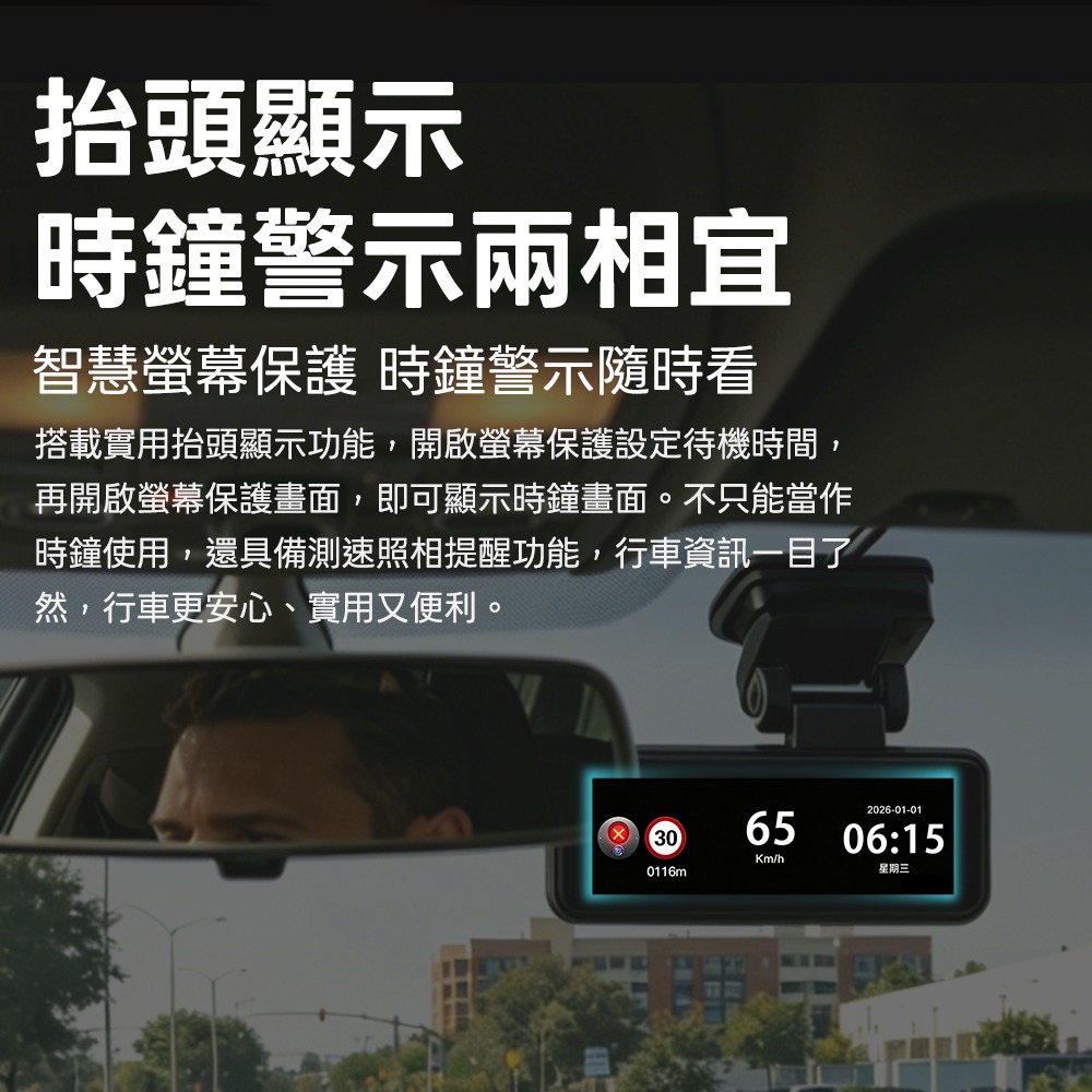 2K+1K超清前後雙錄Wifi行車記錄器 多重測速照相 TS碼流-細節圖2