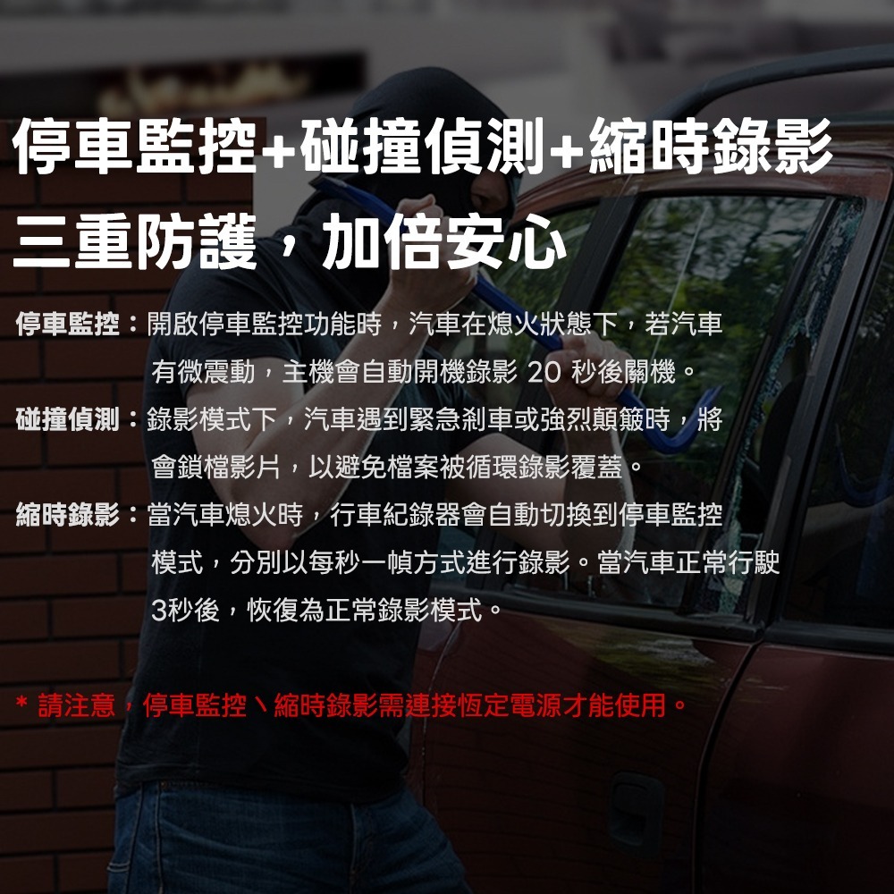 4K+1K前後雙錄電子後視鏡行車記錄器 TS碼流 GPS定位 Wi-Fi互聯 固定照相區間測速科技執法-細節圖3