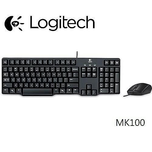 免運 羅技MK100有線鍵盤滑鼠組二代 鍵盤滑鼠組 鍵鼠組 鍵盤 滑鼠