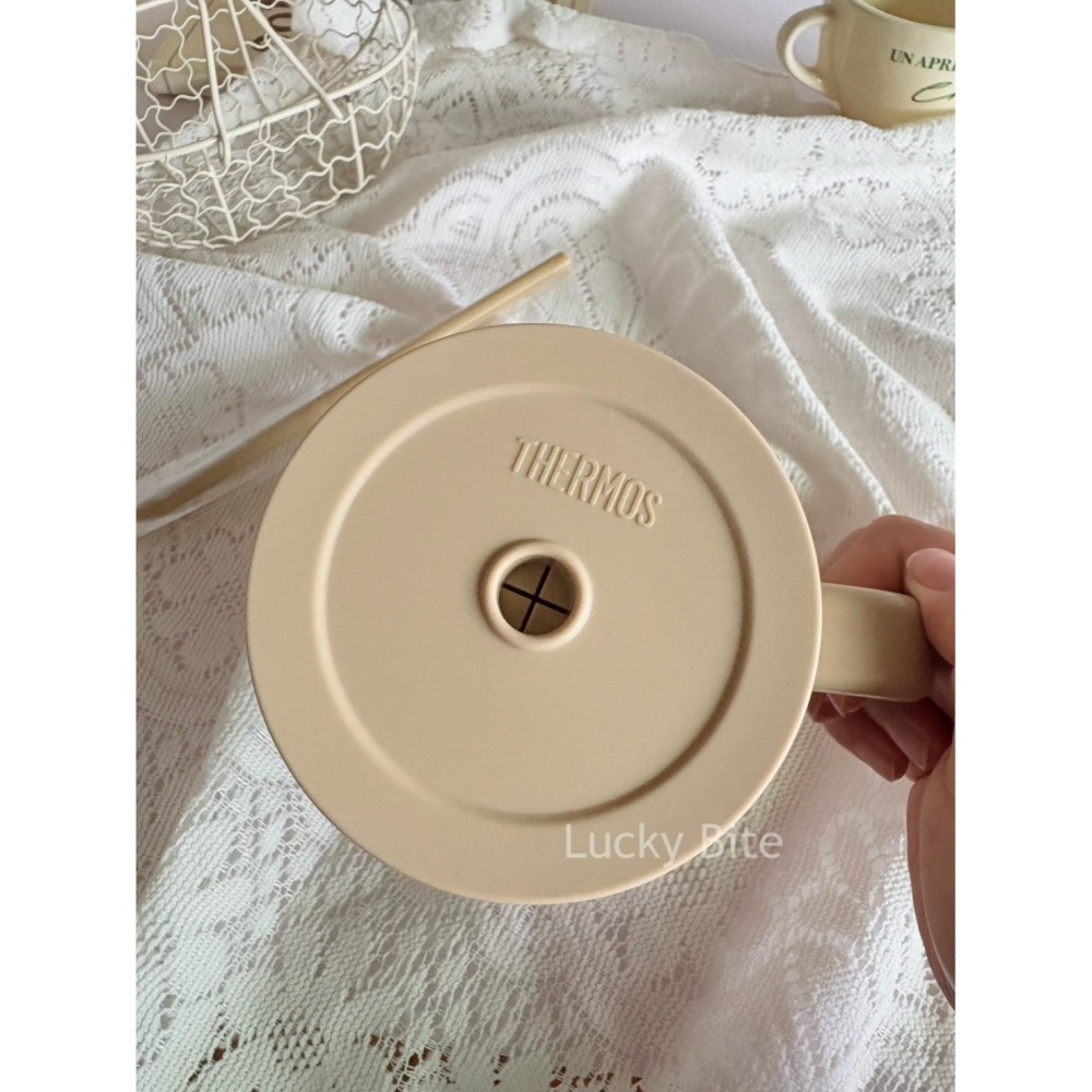 現貨 韓國限定 Thermos 膳魔師 ZERO PER ZERO 狗狗吸管隨行杯 保溫杯-細節圖4