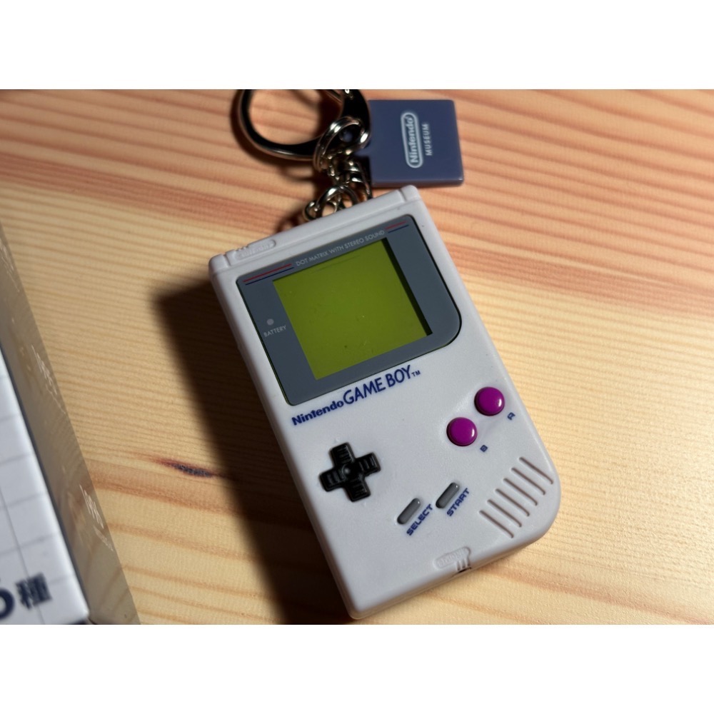 任天堂博物館 game boy遊戲機 盲盒 吊飾 鑰匙圈-細節圖2