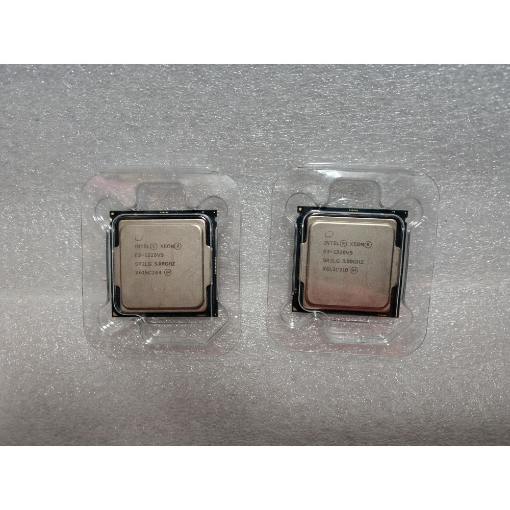 台灣現貨 Intel Xeon E3-1220 V5 CPU處理器 4核心4執行緒 無內顯 1151腳位 TDP 80W-細節圖2