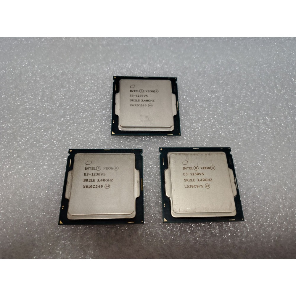 台灣現貨 Intel Xeon E3-1230 V5 CPU處理器 4核心8執行緒 無內顯 1151腳位 TDP 80W-細節圖2