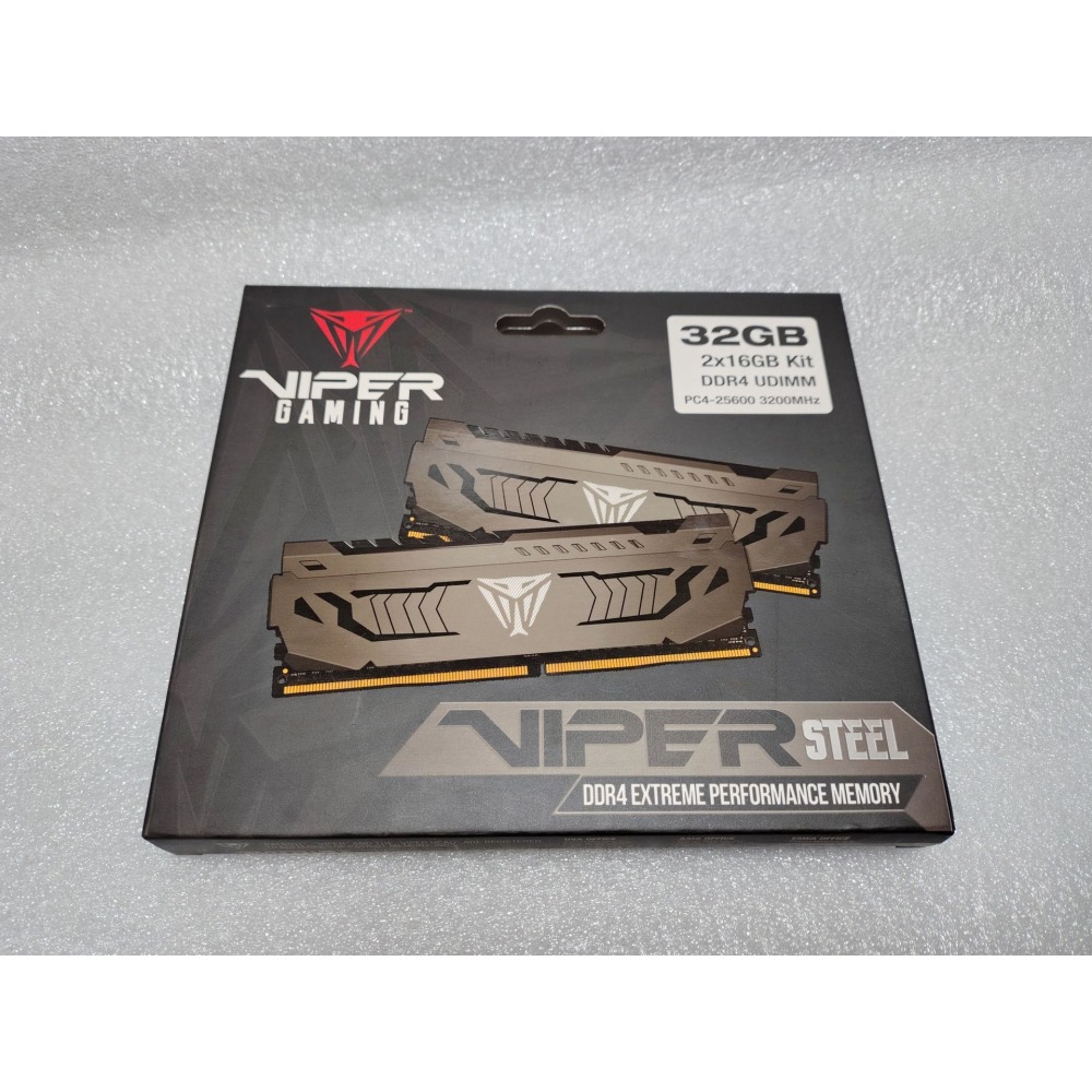 升級換下 美商博帝 Patriot Viper Steel  DDR4 16GB x 2條 = 32GB 雙通道組-細節圖4