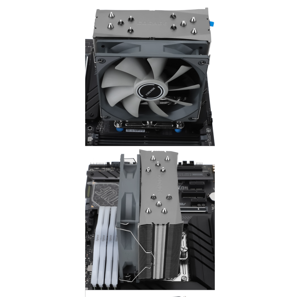 全新 利民 COGAGE TRUE Spirit 120 風靈 風冷CPU散熱器 單塔5銅管 銅底焊接 153cm高度-細節圖10