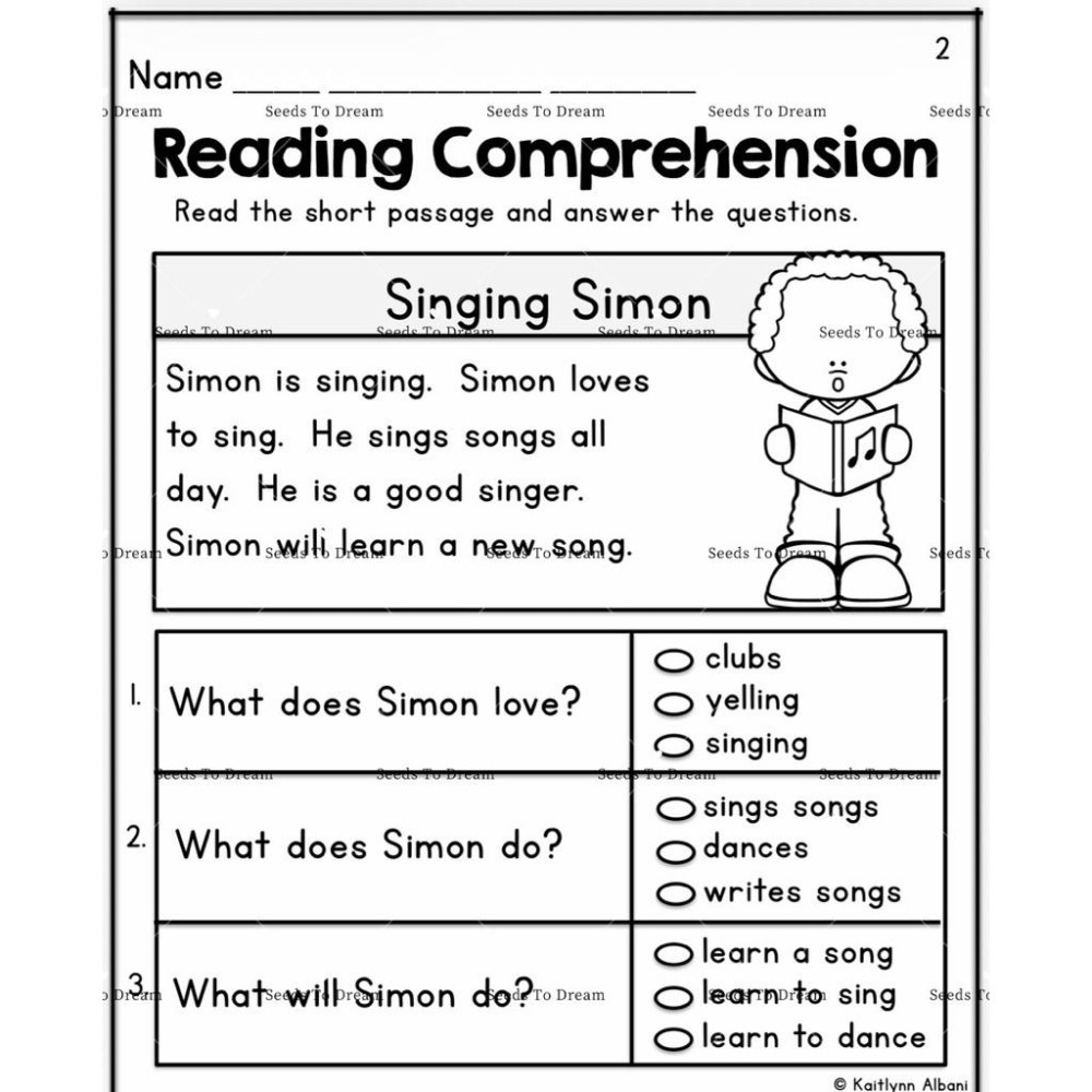 ✍️低幼初階閱讀理解｜學習單｜幼兒園 閱讀練習 Reading Comprehension 作業紙 英語啟蒙 幼兒教材-細節圖5