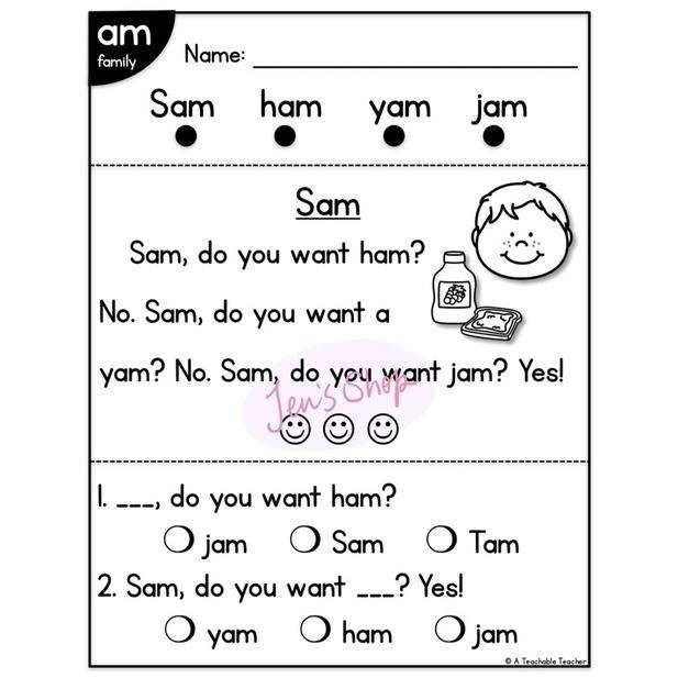 My Very First Phonics | 學習單 | 幼兒英文啟蒙 自然發音 Word Family 自學教材-細節圖5