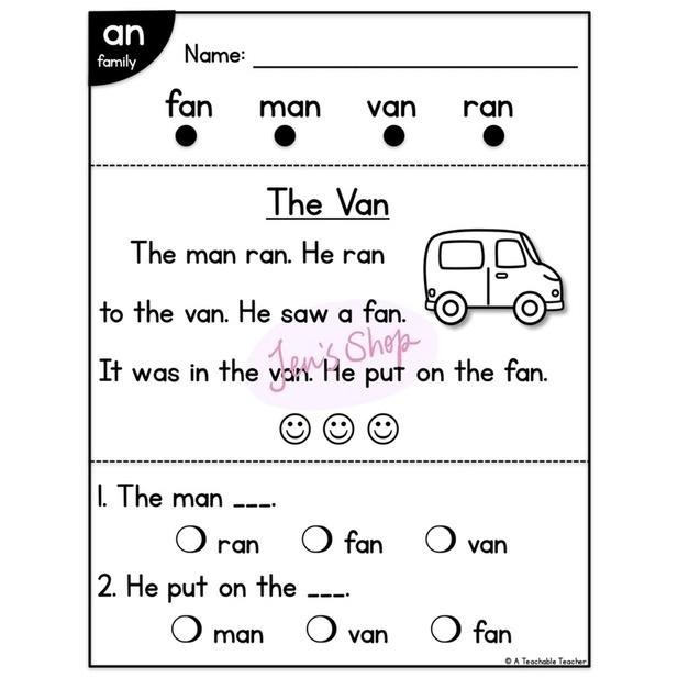 My Very First Phonics | 學習單 | 幼兒英文啟蒙 自然發音 Word Family 自學教材-細節圖6