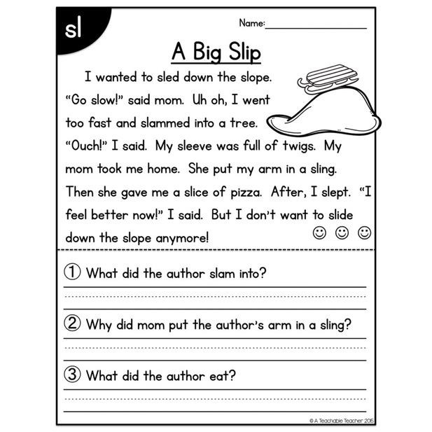 Blends & Digraphs 混合音 二合母音 閱讀理解 |  學習單 | 自然發音 英文啟蒙 學齡前 美國教材-細節圖7