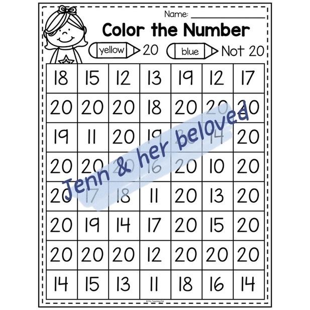 Teen Numbers 幼兒英語｜學習單｜認數字 11到20 英語啟蒙 課後練習 英文教具 美國學校教材-細節圖6