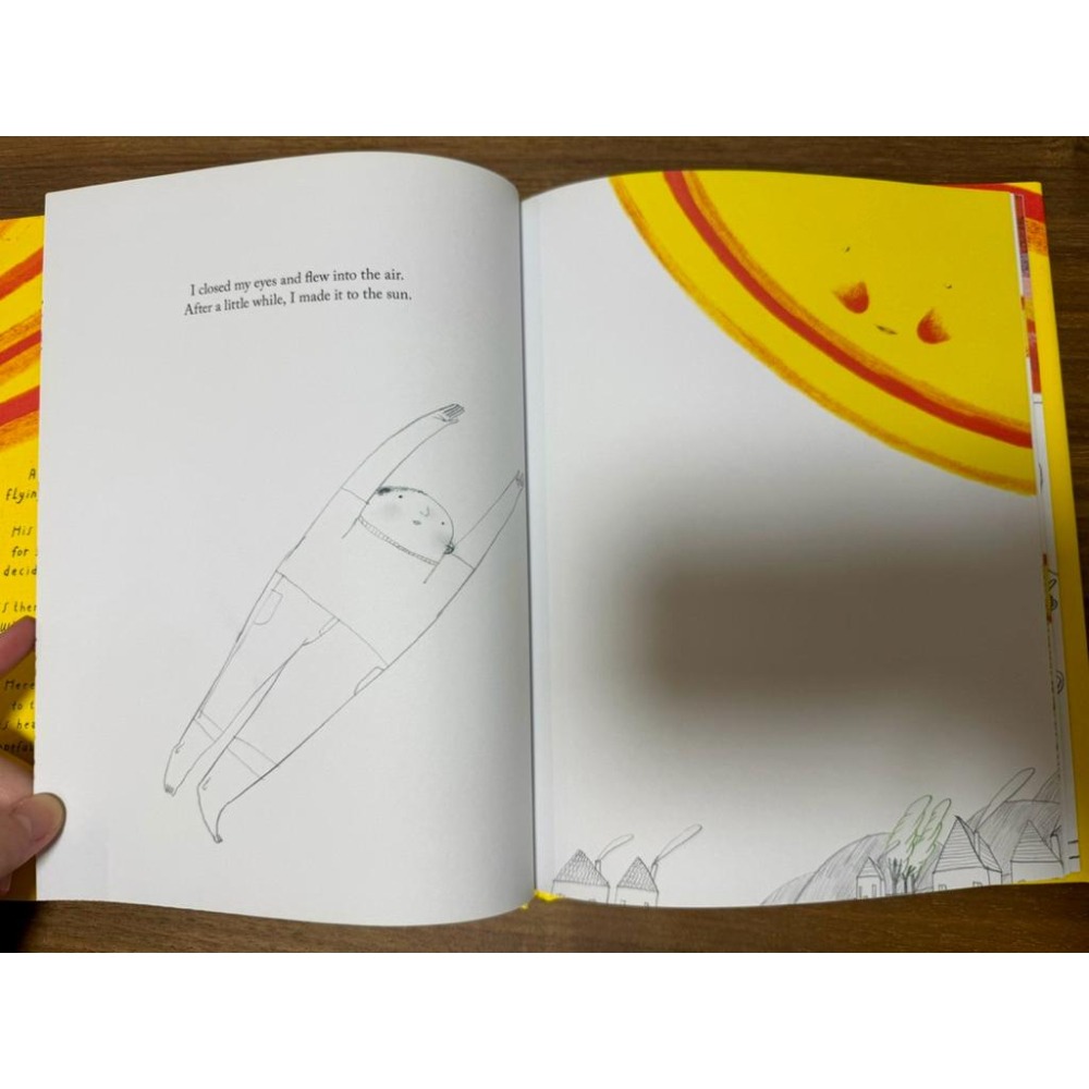 全新 I Touched The Sun 精裝｜英文繪本｜自信 探索 冒險 兒童哲學 文學 自我探索 親子共讀-細節圖4
