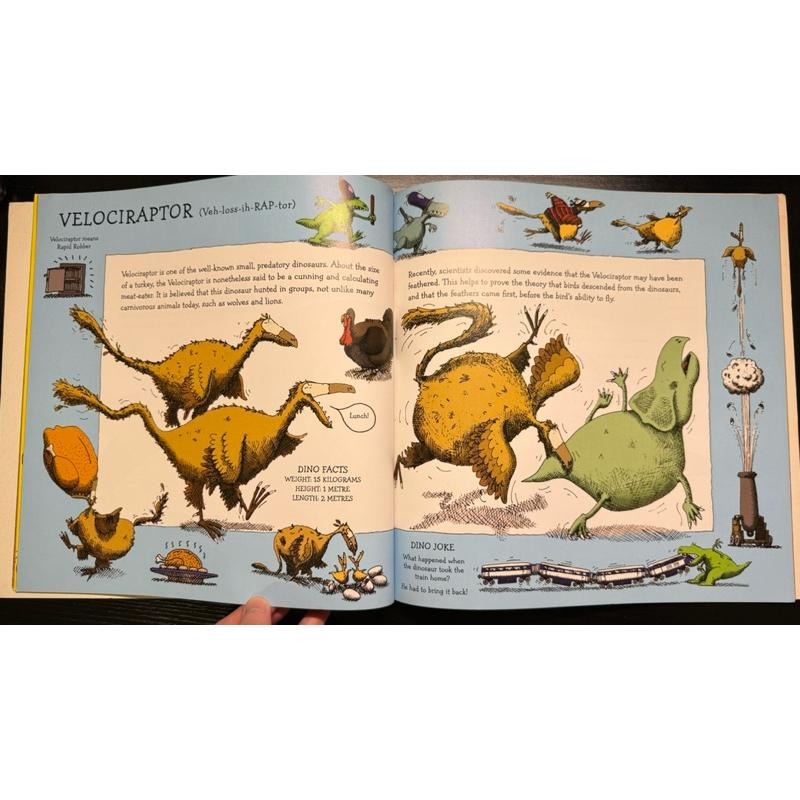 全新 How Dinosaurs Really Work 平裝｜英文繪本｜恐龍 幽默 知識類型 親子共讀 童書 英語啟蒙-細節圖5