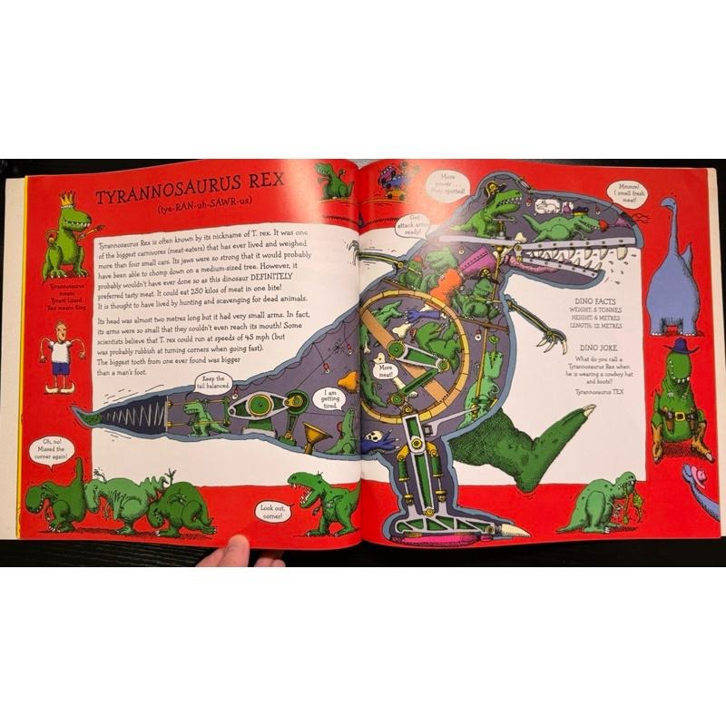 全新 How Dinosaurs Really Work 平裝｜英文繪本｜恐龍 幽默 知識類型 親子共讀 童書 英語啟蒙-細節圖6