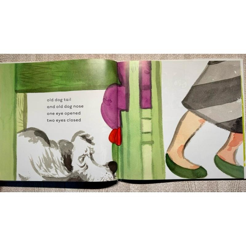 全新 Old Dog Baby Baby 精裝｜英文繪本｜親子共讀 韻文 狗狗 探索-細節圖3