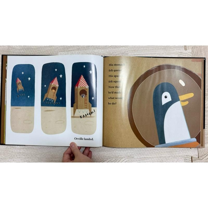 Penguinaut! 精裝｜英文繪本｜有黃斑 Emma Yarlett 企鵝太空員 追求夢想 想像力 自信培養-細節圖5