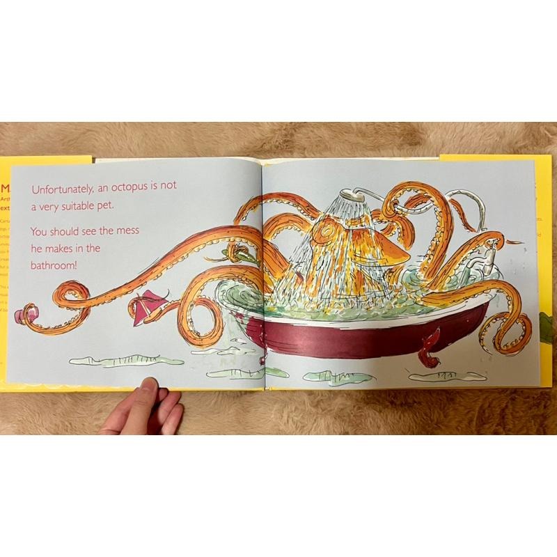 Melissa＇s Octopus and Other Unsuitable Pets 精裝｜英文繪本｜寵物 童書 共讀-細節圖3