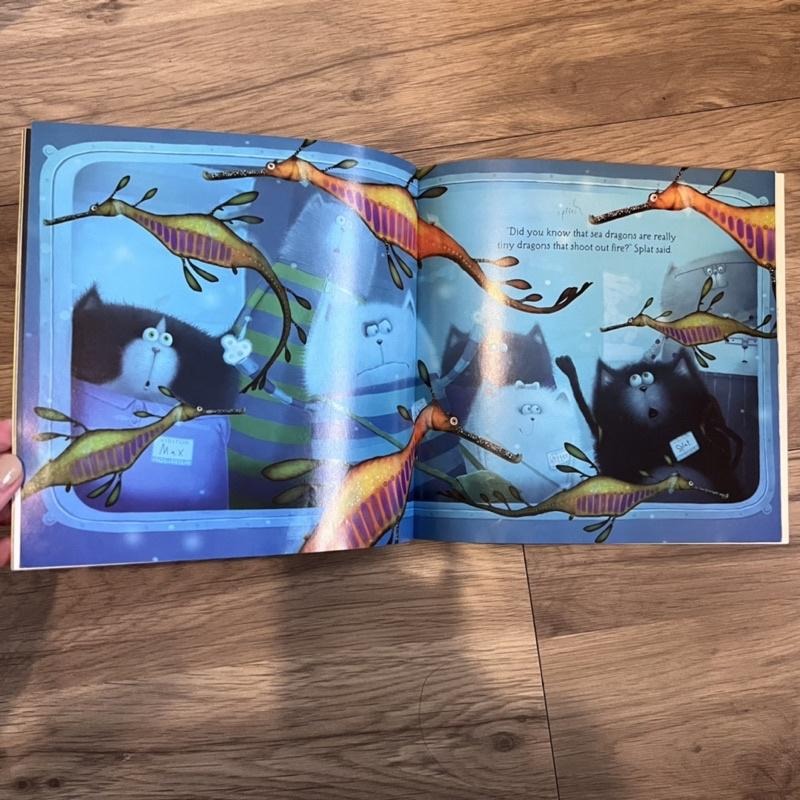 Splat the Cat Fishy Tales 平裝 英文繪本 二手近新 童書 英文-細節圖6