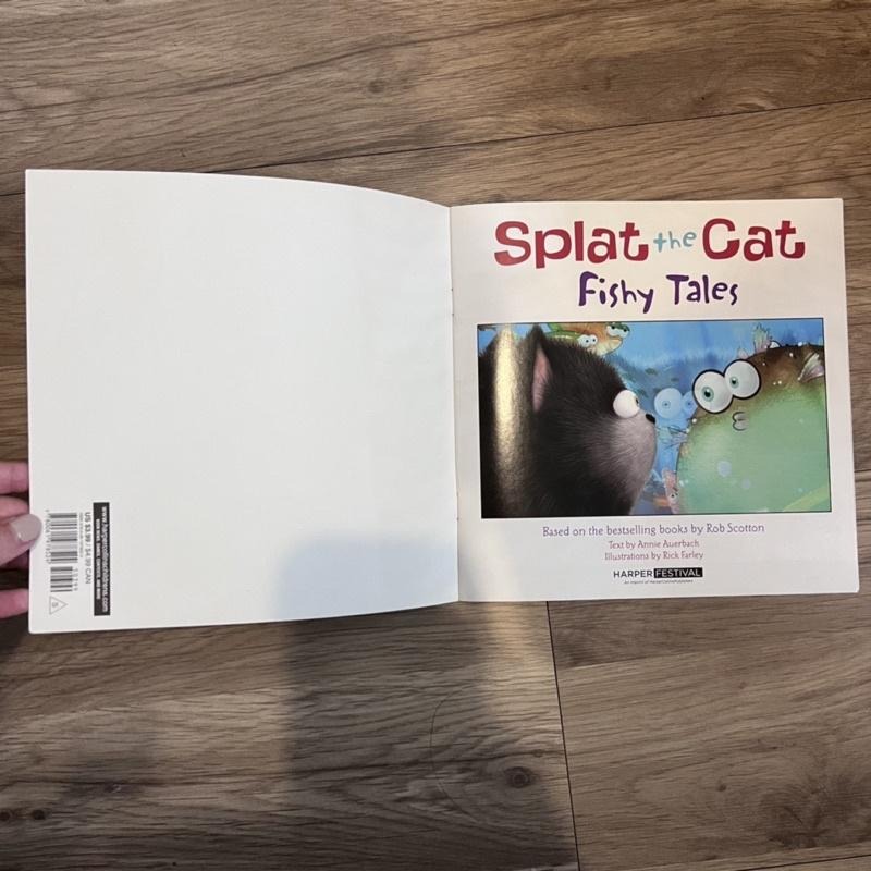 Splat the Cat Fishy Tales 平裝 英文繪本 二手近新 童書 英文-細節圖7