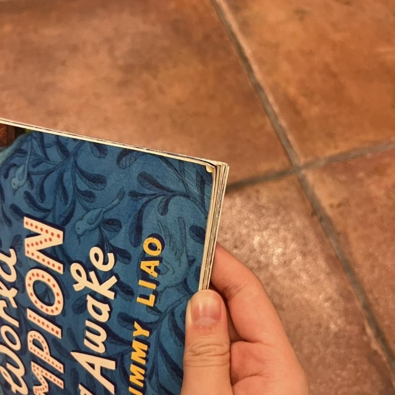 二手·The World Champion of Staying Awake 晚安書 英文繪本 平裝 共讀 童書-細節圖9