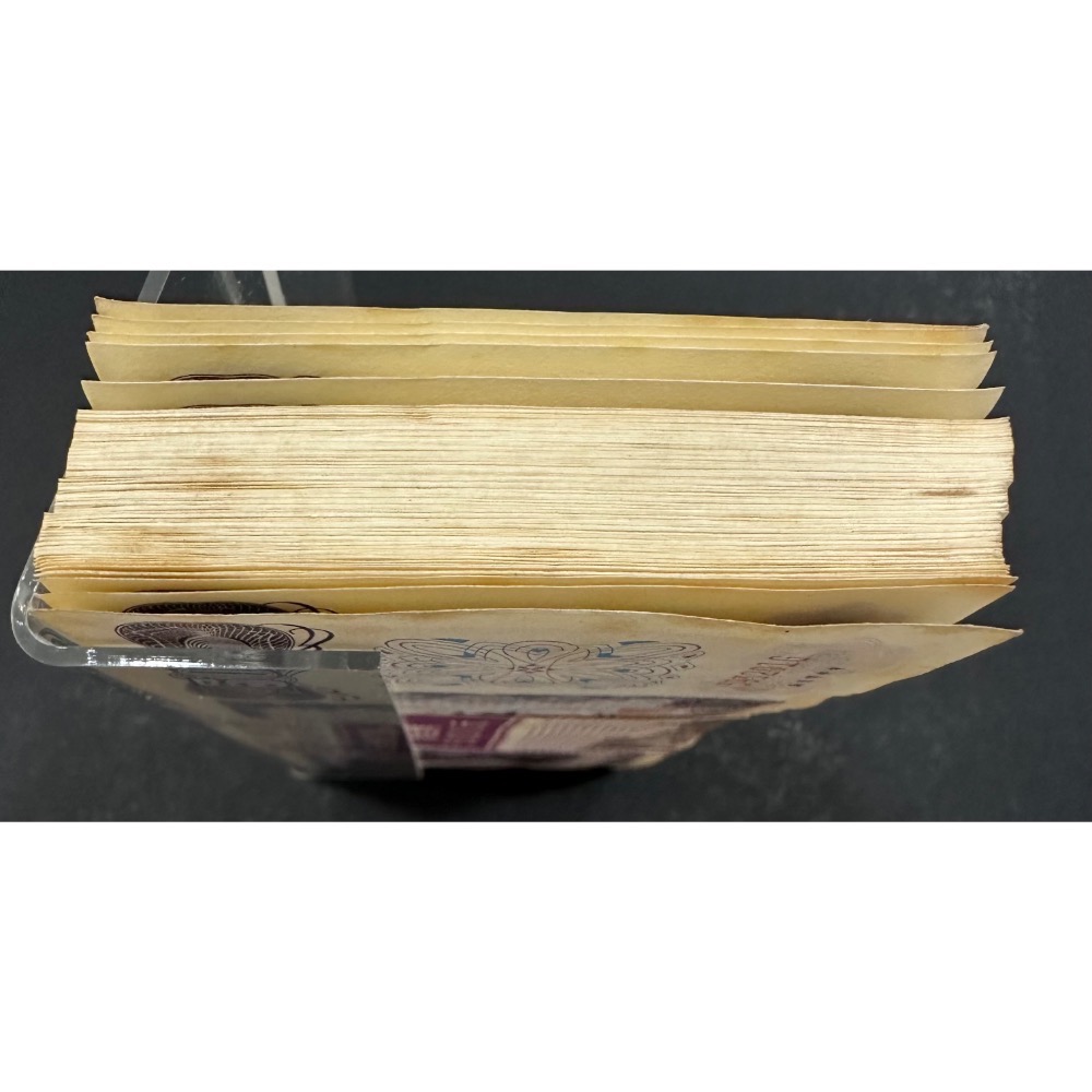 中華民國六十一年製版 民國61年 伍拾圓 五十元 50元 B版 帶雙3 百連號 百連鈔 整刀 刀貨 百張連號［鴻兔小舖］-細節圖4