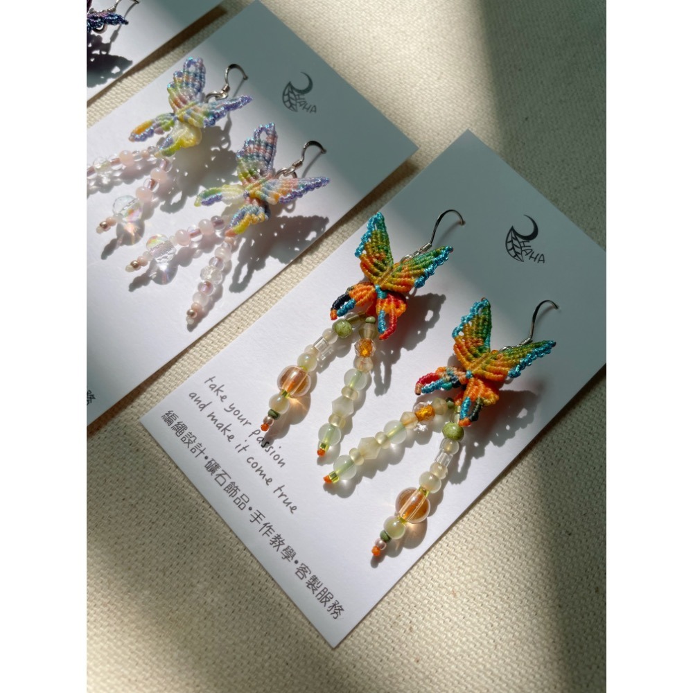 夢蝶耳環-細節圖2